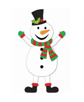 Felt Snowman (1)