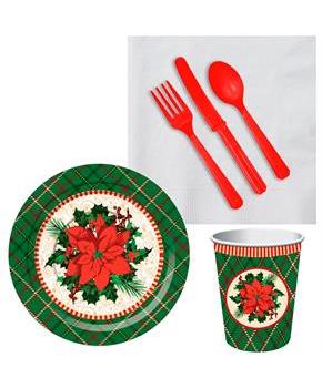 Christmas Plaid Snack Pack for 16