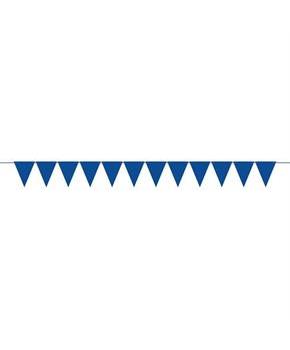 Create Your Own Royal Blue Pennant Mini Banner
