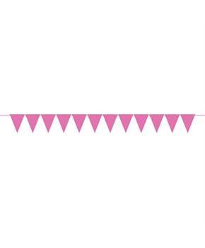 Mini Create Your Own Pink Pennant Banner