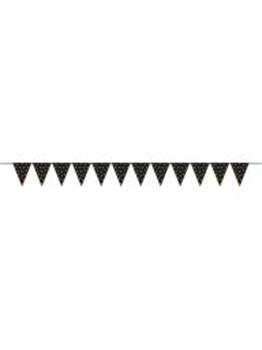 Mini Create Your Own Silver Pennant Banner