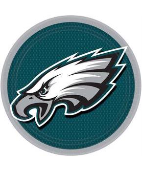 Philadelphia Eagles 9" Lunch Plate (8)