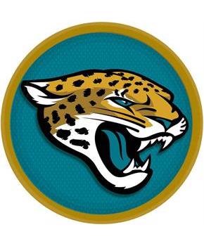 Jacksonville Jaguars 9" Lunch Plate (8)