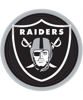 Oakland Raiders 9" Lunch Plate
