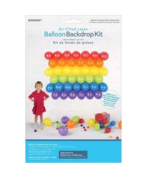Balloonn Backdrop Kit - Primary Colors