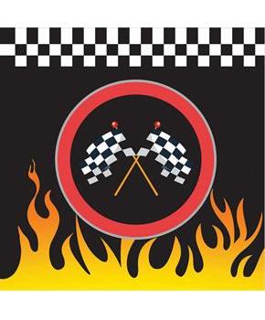 Racecar Lunch Napkin (16)