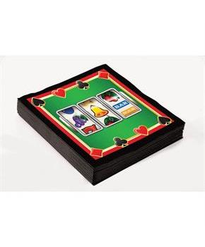 Casino Beverage Napkin (16)