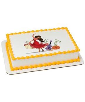 Elena Of Avalor Quarter Sheet Edible Cake Topper (