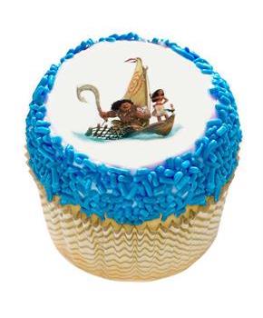 Moana Edible Cupcake Topper (12 Images)