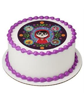 Coco Remember Me 7.5" Round Edible Cake Topper (Each)