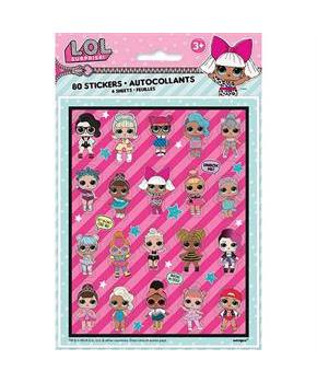 LOL Surprise Sticker Sheets (4)