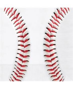 Baseball Beverage Napkin