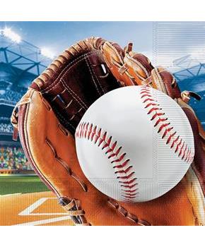 Baseball Lunch Napkin