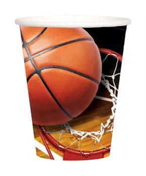 Basketball 9oz Cups
