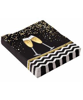 New Year's Lunch Napkins (16)