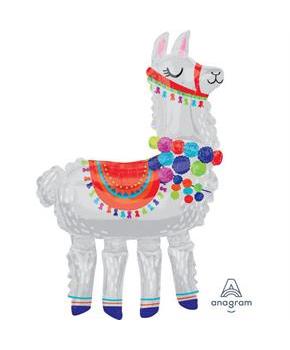 Llama Air-Walker - Pc Only Foil Balloon