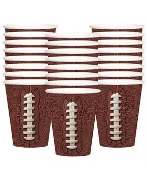 Football 9oz Cups (24)