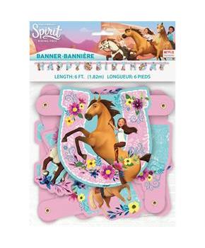 Spirit Riding Free Large Jointed Banner