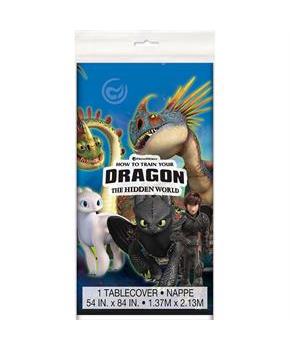 How To Train Your Dragon 3 Plastic Tblcvr 54X84