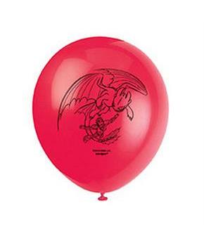 8 12" How To Train Your Dragon 3 Balloon 2S