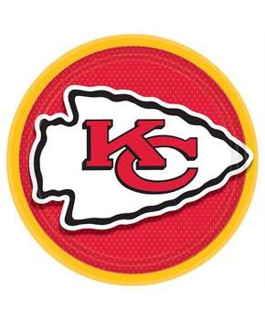 Kansas City Chiefs 9" Lunch Plate (8)