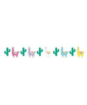 Llama Party 6" x 4' Banner