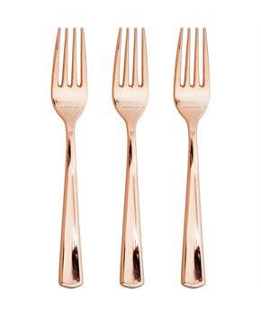 Rose Gold Forks