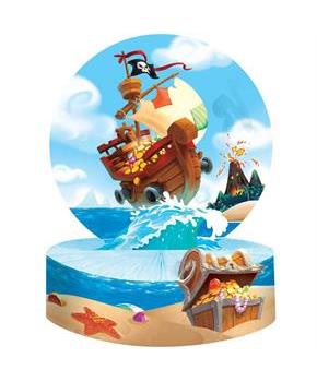 Treasure Island Pirate Centerpiece