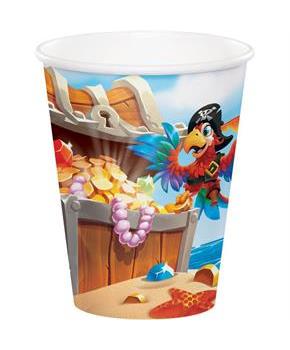 Treasure Island Pirate 9oz. Cup (8)