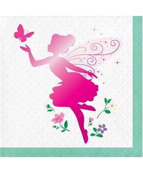 Floral Fairy Beverage Napkin (16)