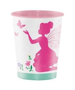 Floral Fairy 16oz Plastic Favor Cup (1)