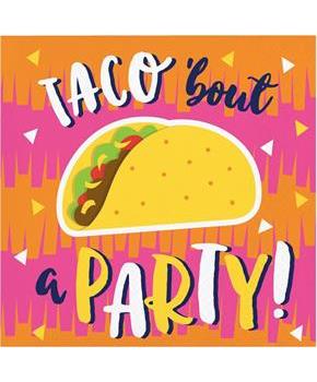 Fiesta Fun Taco Beverage Napkin (16)