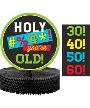 Old Age Humor Centerpiece