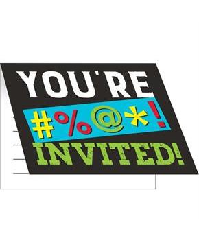 Old Age Humor Invitations (8)