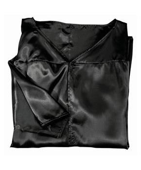 Black Graduation Adult Robe