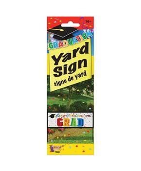 Grad Yard Banner - 10" X30"