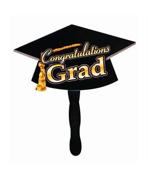 Graduation Cap Fan