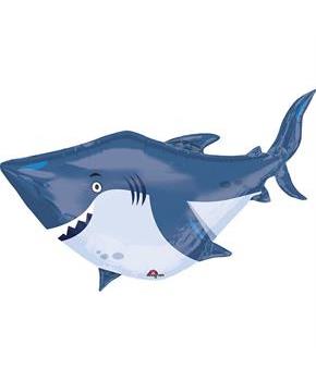 Ocean Buddies Shark JUMBO Shaped Foil Balloon