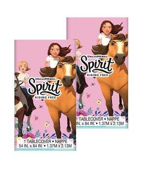 Spirit Riding Free Plastic Tablecover (2)