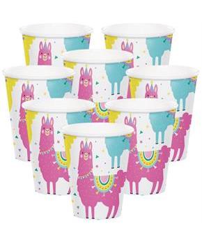 Llama Party 9oz.Cup (8)