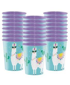 Llama Party 16oz.Plastic Favor Cup (1)