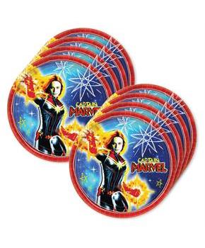 Captain Marvel 9 Lunch Plate (24)