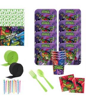 Rise of the TMNT Deluxe Tableware Kit (Serves 8)