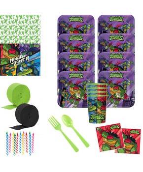 Rise of the TMNT Deluxe Tableware Kit with Favor C