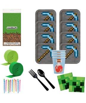 Minecraft Deluxe Tableware Kit (Serves 8)