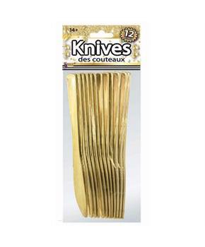 Gold Plated Knives 