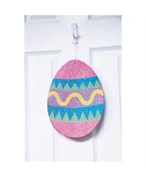 Easter Egg 2 Sided Plaque