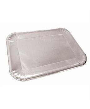 Silver Paper Platters 