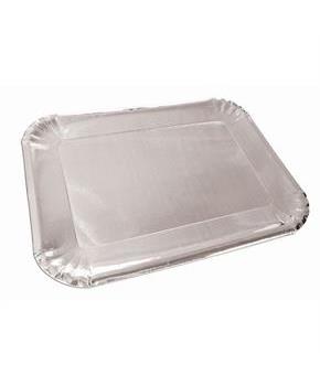 Silver Paper Platters 