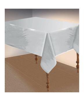 Metallic Silver Table Cover 54"x108"